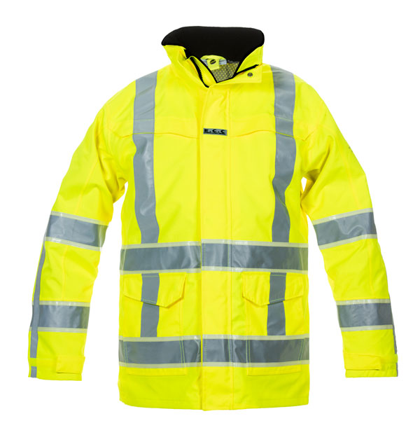ITALIE HIGH VISIBILITY GID PARKA SATURN YELLOW