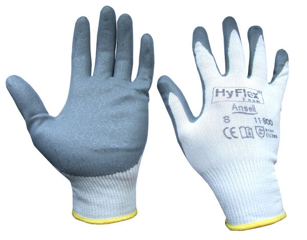 ANSELL HYFLEX FOAM GLOVE WHITE S