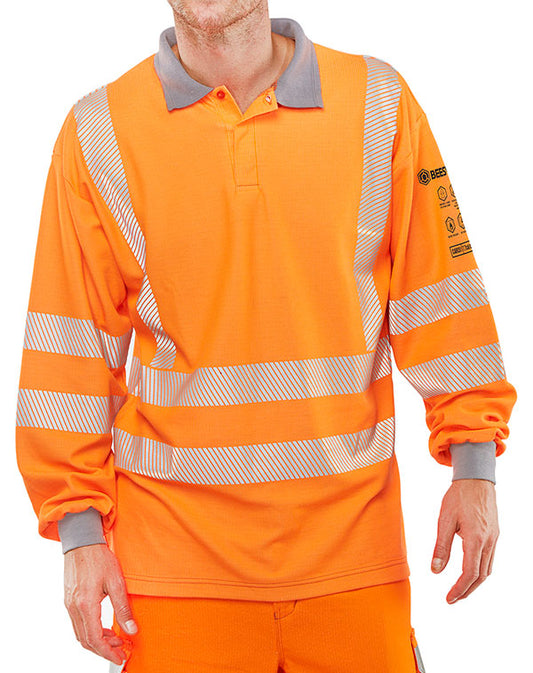 ARC FLASH GO/RT TROUSERS ORANGE 38