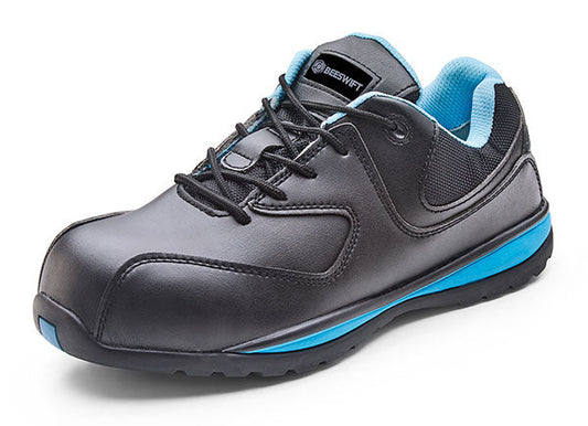 MICRO FIBRE LADIES TRAINER BLACK 05